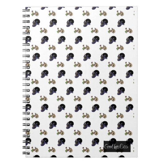 Tropical dreamlike conceptual collage notitieboek (Voorkant)