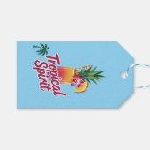 Tropical Dreams Cadeaulabel (Voorkant (Horizontaal))