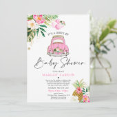 Tropical Drive beroemd gemaakt door Baby shower Pi Kaart (Staand voorkant)