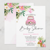 Tropical Drive beroemd gemaakt door Baby shower Pi Kaart (Voorkant / Achterkant)