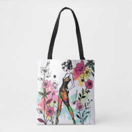 Tropical Elegance Duet Tote Bag