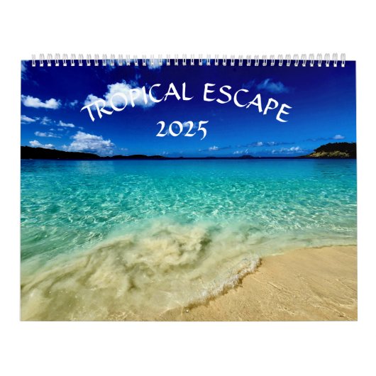 Tropical Escape 2025 Kalender (Hoes)