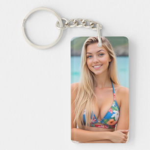 Tropical Escape: Beachside Bliss Sleutelhanger