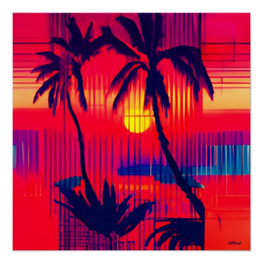 Tropical Escape Fantasy Perfect Poster (Voorkant)