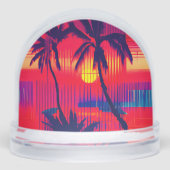 Tropical Escape Fantasy Sneeuwbol (Voorkant)