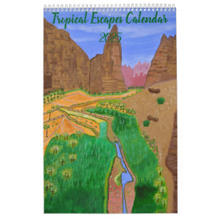 Tropical Escapes Kalender 2025