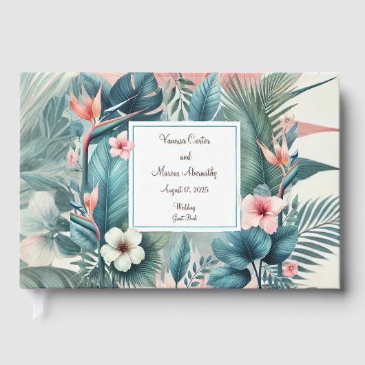 Tropical Essence gastenboek (Voorkant)