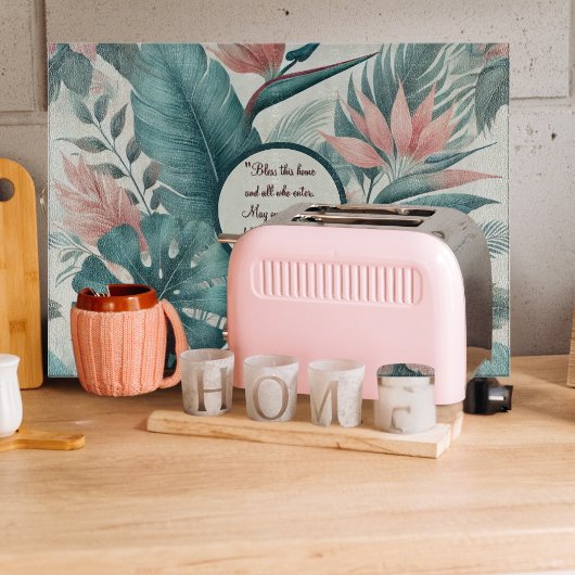 Tropical Essence  glas Snijplank