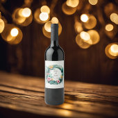 Tropical Essence Ronde Lijst Wijn Etiket