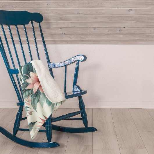 Tropical Essence Sherpa Blanket Deken