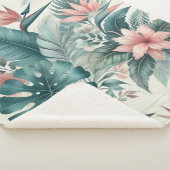 Tropical Essence Sherpa Blanket Sherpa Deken (3/4)