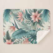 Tropical Essence Sherpa Blanket Sherpa Deken (Voorkant (horizontaal))
