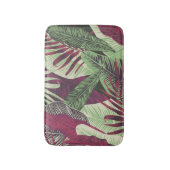Tropical Exotic: Trendy groen naadloos Badmat (Voorkant Verticaal)