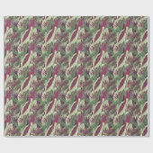 Tropical Exotic: Trendy groen naadloos Cadeaupapier (Vlak)