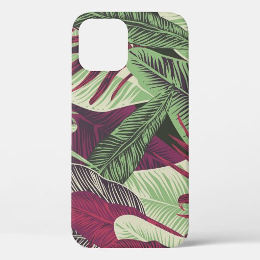 Tropical Exotic: Trendy groen naadloos Case-Mate iPhone Case (Achterkant)