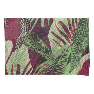 Tropical Exotic: Trendy groen naadloos Kussensloop