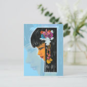 Tropical Faerie Briefkaart (Staand voorkant)