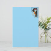 Tropical Faerie Briefpapier (Staand voorkant)