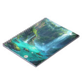 Tropical Falls & Crystal Glow Notitieboek (Linkerzijde)