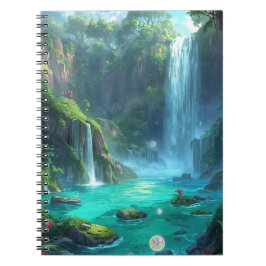 Tropical Falls & Crystal Glow Notitieboek