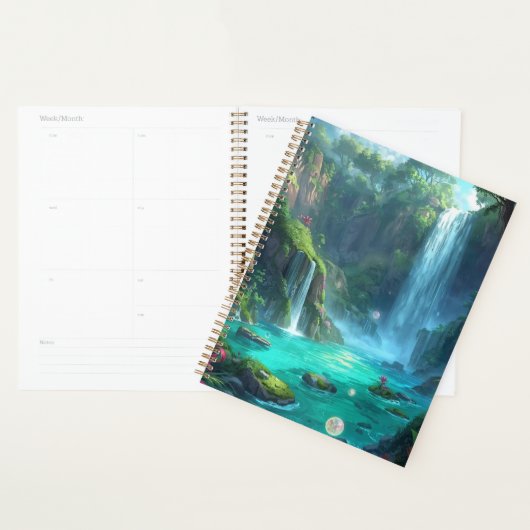 Tropical Falls & Crystal Glow Planner (Display)