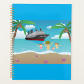 Tropical Family Beach Cruise Fun Planner (Voorkant)