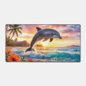 Tropical Fantasy Dolphin Sunset  Bureaumat (Voorkant)