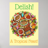 Tropical Feast Poster (Voorkant)