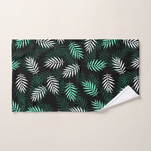 Tropical Ferns Bad Handdoek (Handdoek)