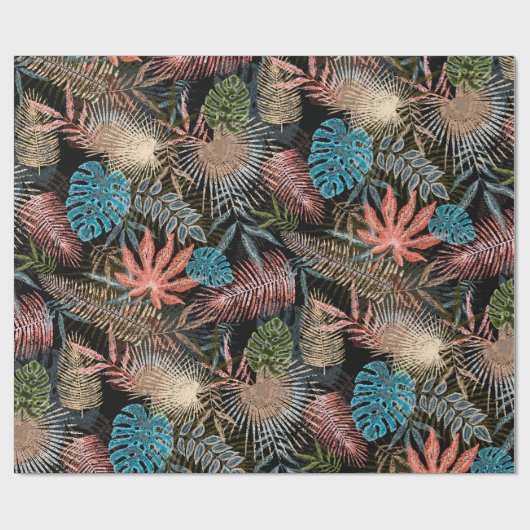 Tropical Ferns Cadeaupapier (Vlak)