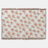 Tropical Fiesta Flowers Deken (Voorkant)