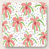 Tropical Fiesta Flowers Onderzetter (Voorkant)