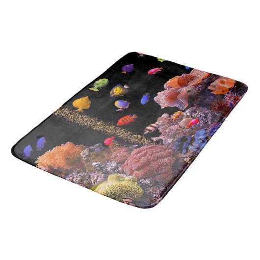 Tropical Fish afbeelding voor Large-Bath-Mat Badmat (Gekanteld)