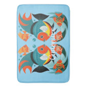 Tropical Fish Assortiment Thunder_Cove Badmat (Voorkant Verticaal)