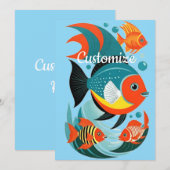 Tropical Fish Assortiment Thunder_Cove Kaart (Voorkant / Achterkant)