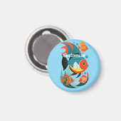 Tropical Fish Assortiment Thunder_Cove Magneet (Voorkant / Achterkant)