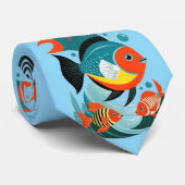 Tropical Fish Assortiment Thunder_Cove Stropdas (Opgerold)