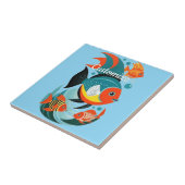 Tropical Fish Assortiment Thunder_Cove Tegeltje (Zijkant)
