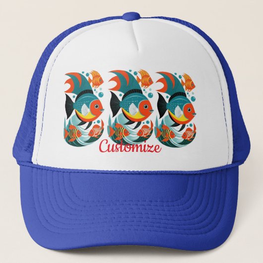 Tropical Fish Assortiment Thunder_Cove Trucker Pet (Voorkant)