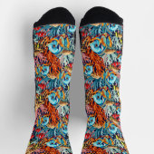 Tropical Fish Colorful Summer Vibes Sokken (Top)
