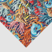 Tropical Fish Colorful Summer Vibes Tissuepapier (Detail)