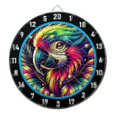 Tropical Flair Parrot Dartboard Adventure Dartbord (Voorkant)