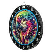 Tropical Flair Parrot Dartboard Adventure Dartbord (Voorkant Rechts)