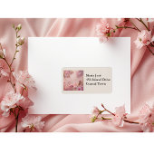 Tropical Flamingo Quinceañera, custom Etiket