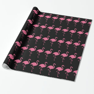 Tropical Flamingo Trendy Cadeaupapier