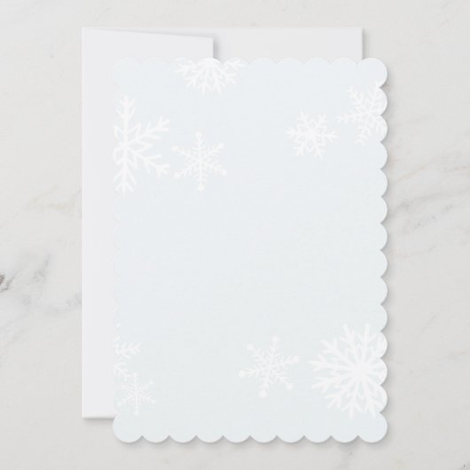 Tropical Flamingo Vakantie Uitnodiging (Achterkant)