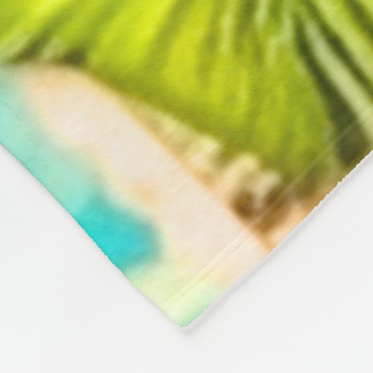 Tropical Fleece Blanket Proverbs 18:24 (Hoek)