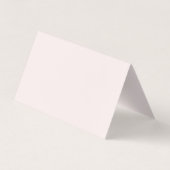 Tropical Floral Botanical Logo QR Code Folded Visitekaartje (Achterkant)