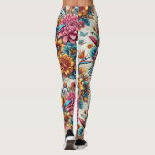 Tropical Floral Paradise Leggings (Achterkant)