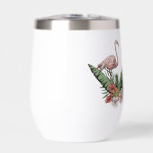 Tropical Floral Pink Flamingo Vrijgezellenfeest (Voorkant)